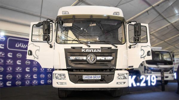 کامیون 19 تن باری کاویان